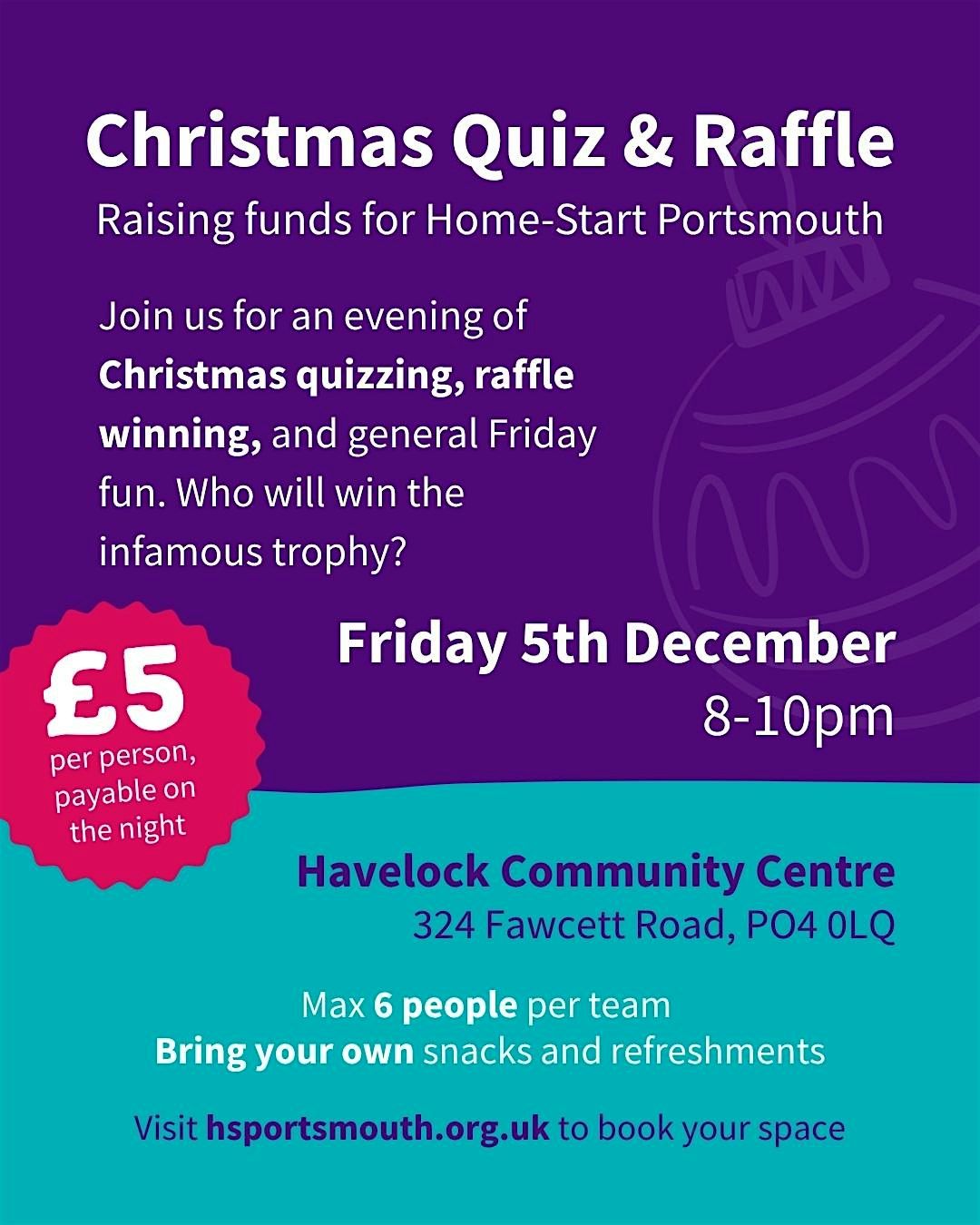 Christmas Quiz and Raffle, 5 December | Event in Portsmouth | AllEvents