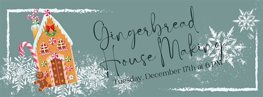 Holiday Gingerbread House Workshop, 16 December | Event in Upper Sandusky | AllEvents