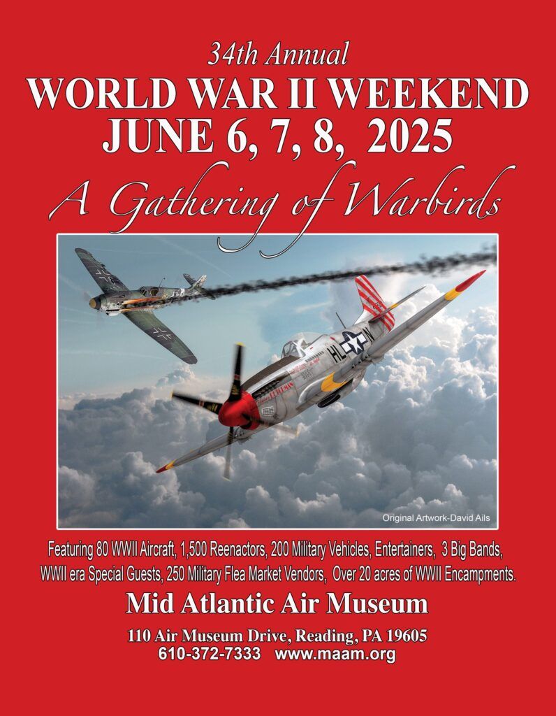 Mid Atlantic Air Museum's WWII Weekend - 3 Day Pass, 5 June | Event in Reading | AllEvents