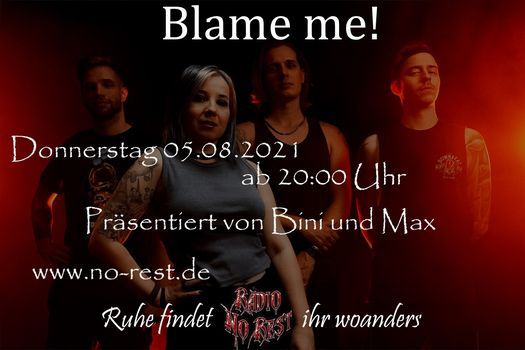 Blame Me Special August 5 21 Online Event Allevents In