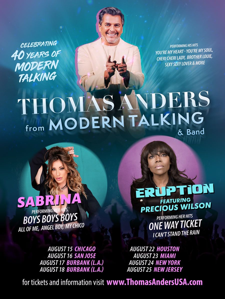 Thomas Anders at Queen Elizabeth Theatre - Vancouver, 9 August | Event in Vancouver | AllEvents