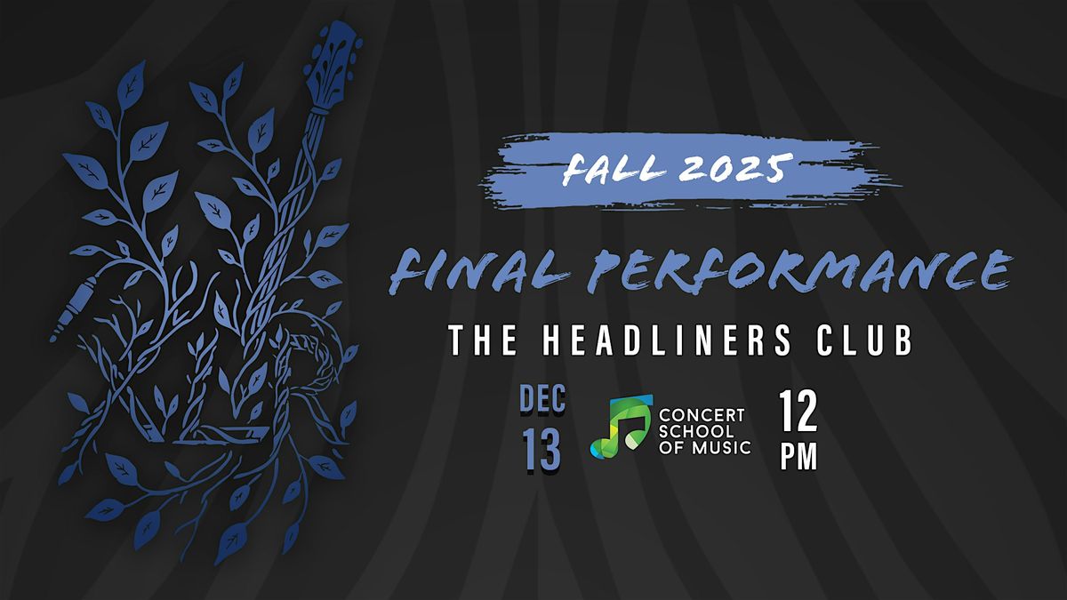 XLR Fall 2025 Final Concert, 13 December | Event in Lake Oswego | AllEvents