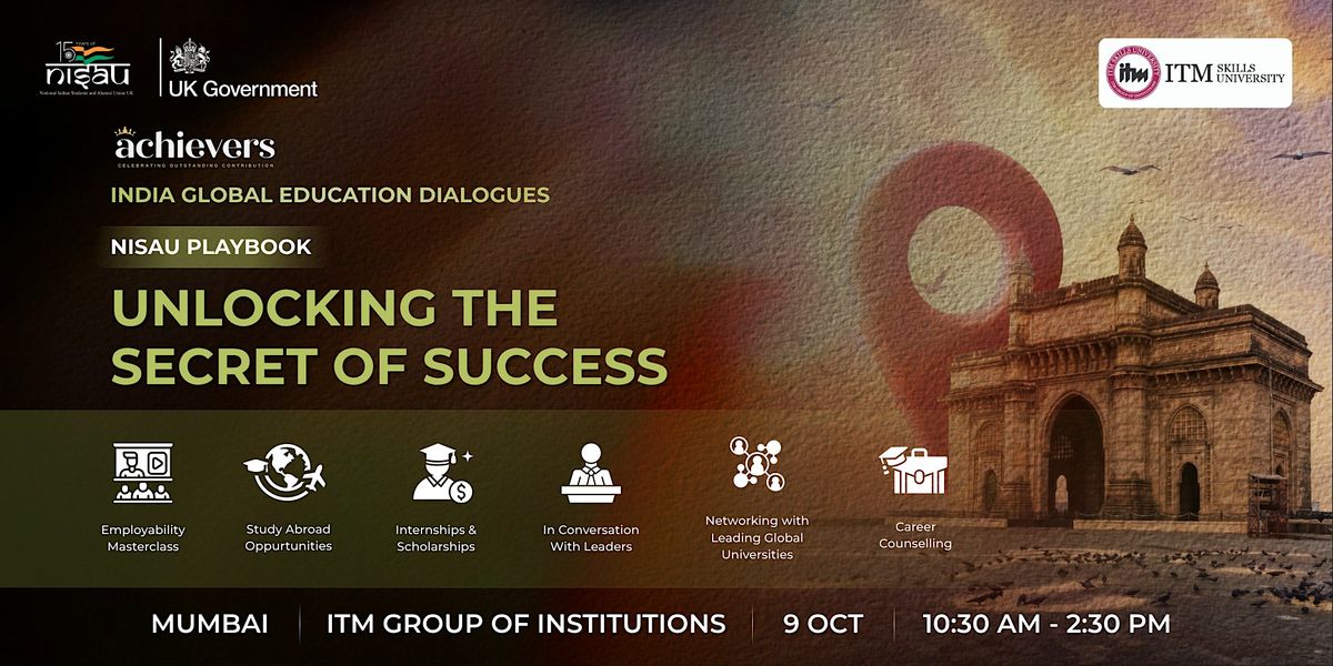 India Global Education Dialogues 2026 - Mumbai — event poster