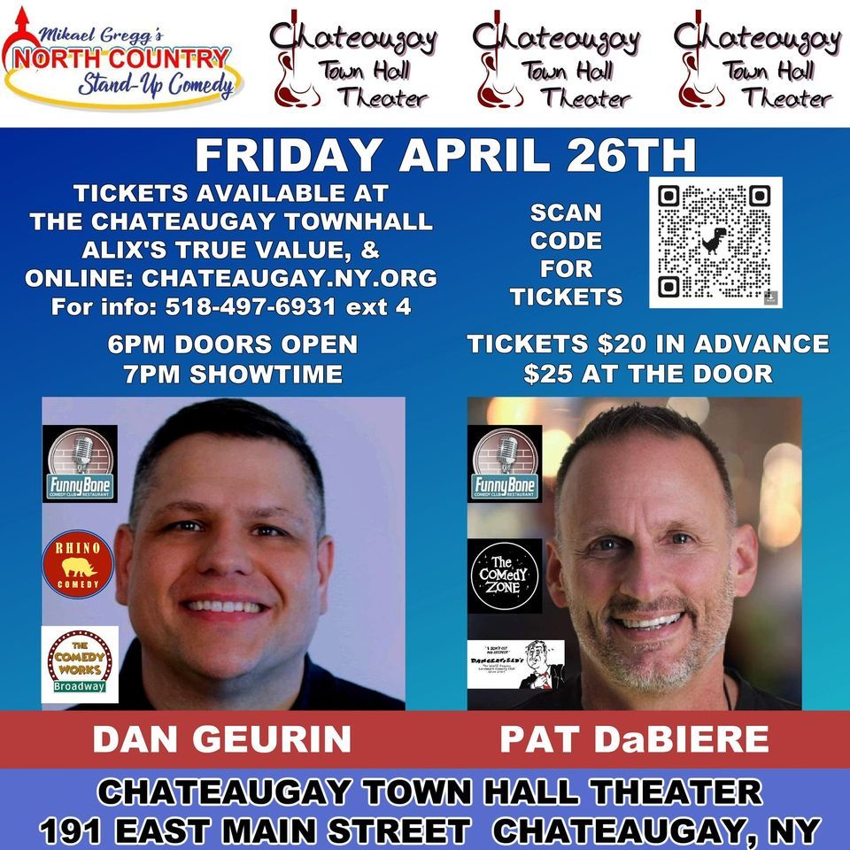 North Country Comedy Night, 191 E Main St, Chateaugay, NY, United