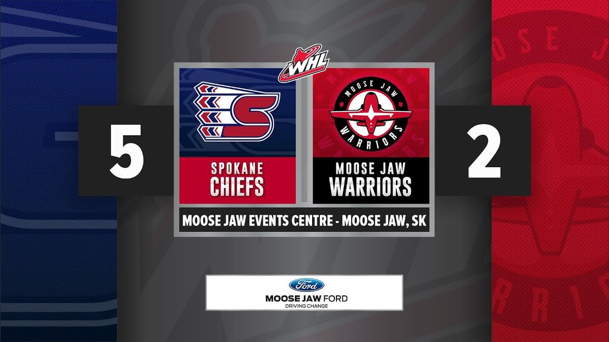Moose Jaw Warriors at Spokane Chiefs at Spokane Arena, 17 January | Event in Spokane | AllEvents
