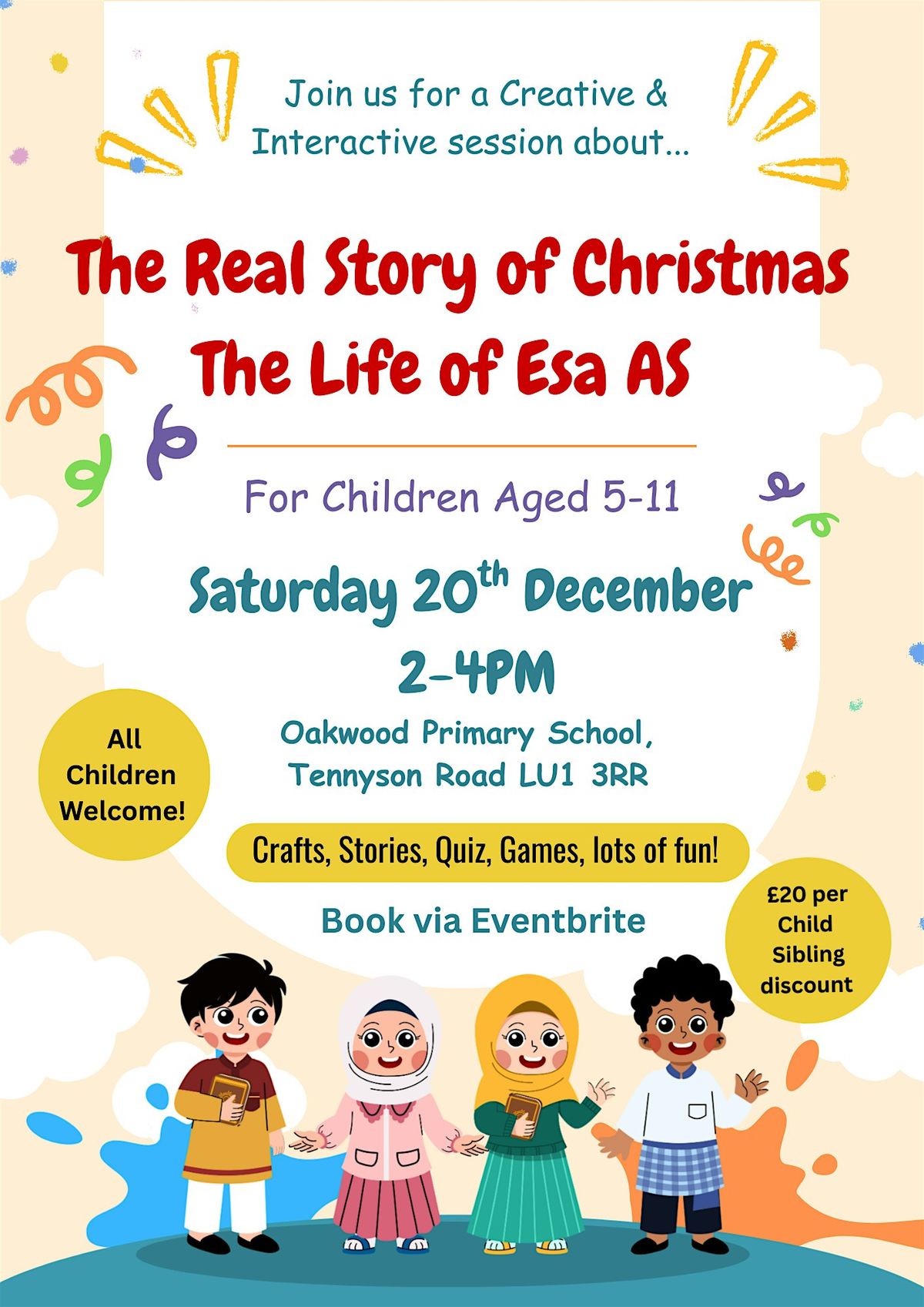 The Life of Esa AS: Children's Crafting Event, 20 December | Event in Luton | AllEvents