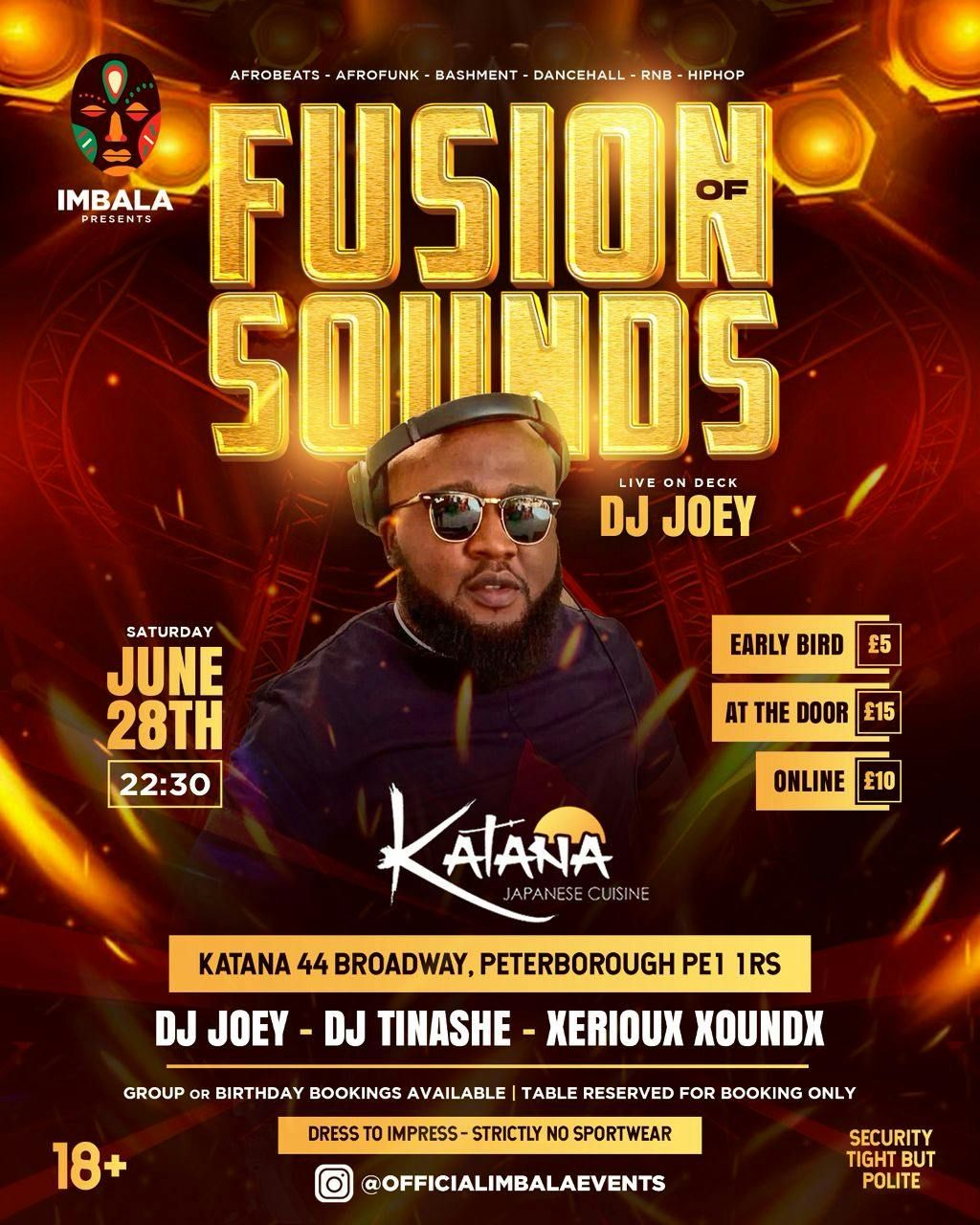 FUSION OF SOUNDS , 28 June | Event in Peterborough | AllEvents