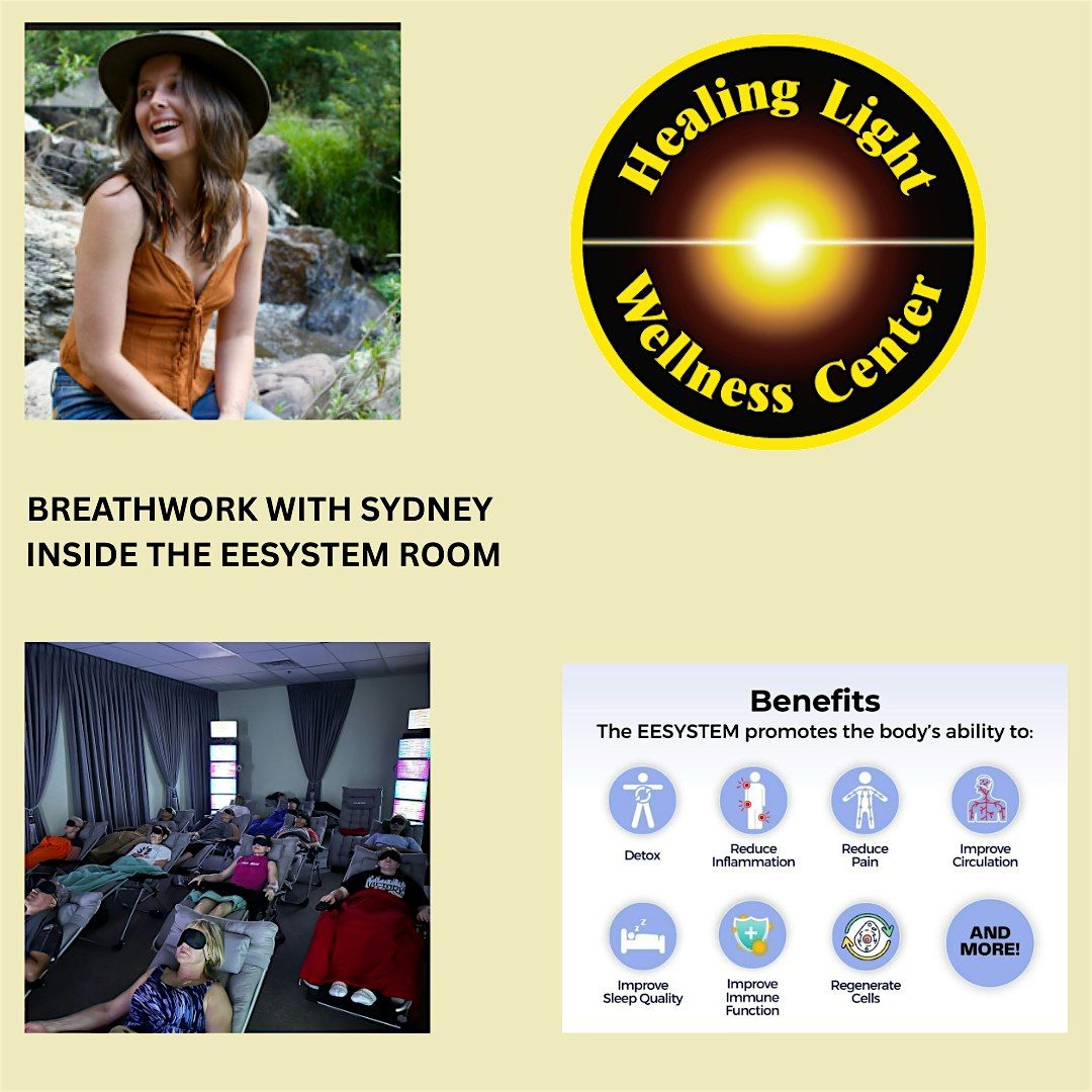 UNIQUE BREATHWORK EVENT WITH SYDNEY INSIDE THE EESYSTEM ROOM, 14 December | Event in Buffalo Grove | AllEvents