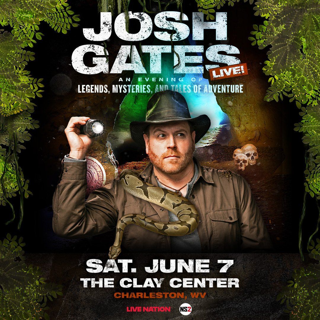 Josh Gates at Southern Kentucky Performing Arts Center, 30 April | Event in Bowling Green | AllEvents