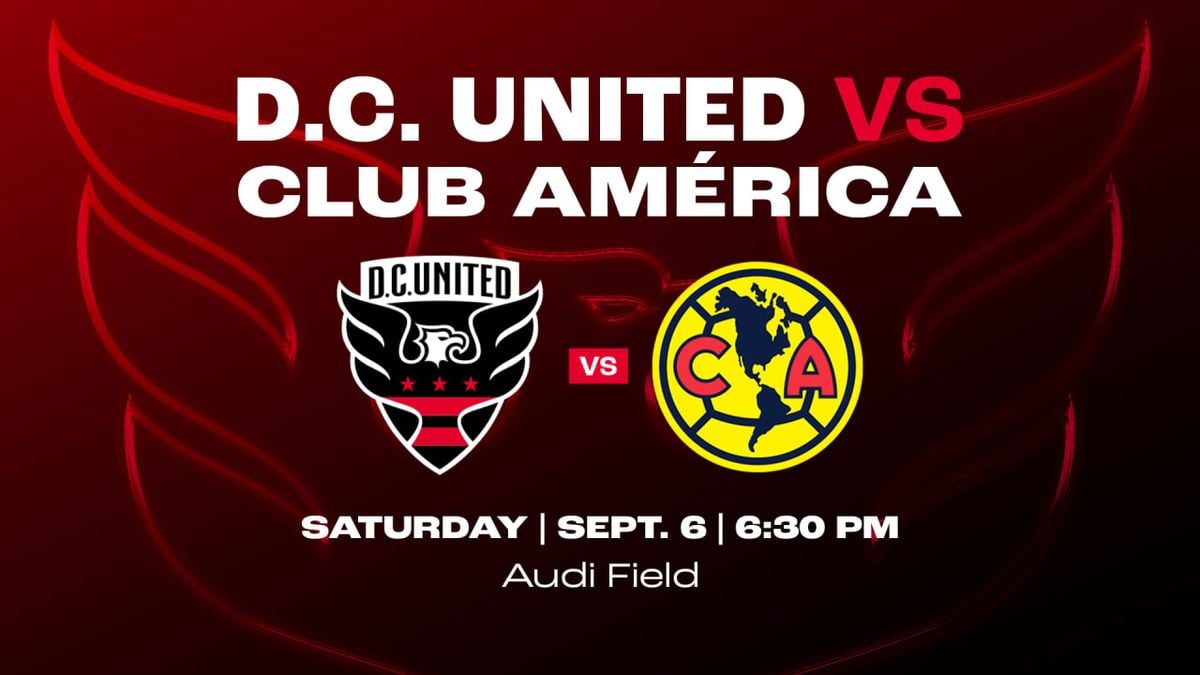 Club America at DC United at Audi Field, 6 September | Event in Washington | AllEvents