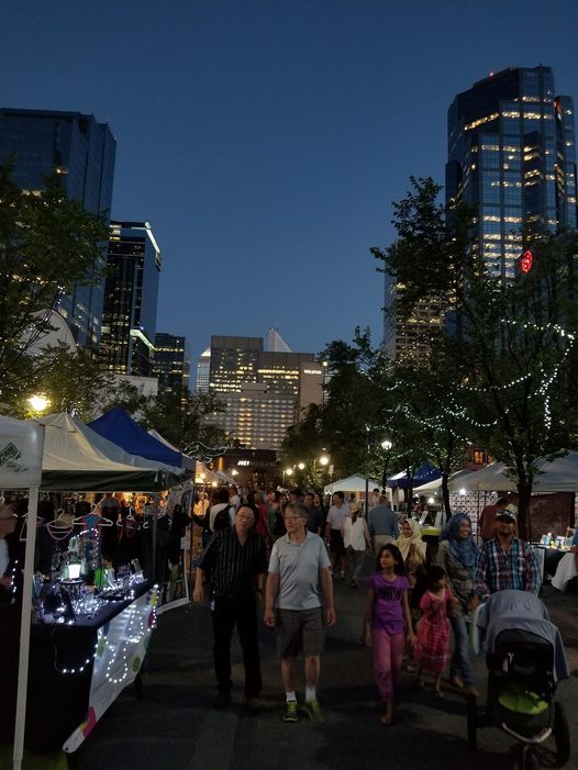 Calgary Night Market, 200 Barclay Mall SW, Calgary, AB T2P, Canada, May