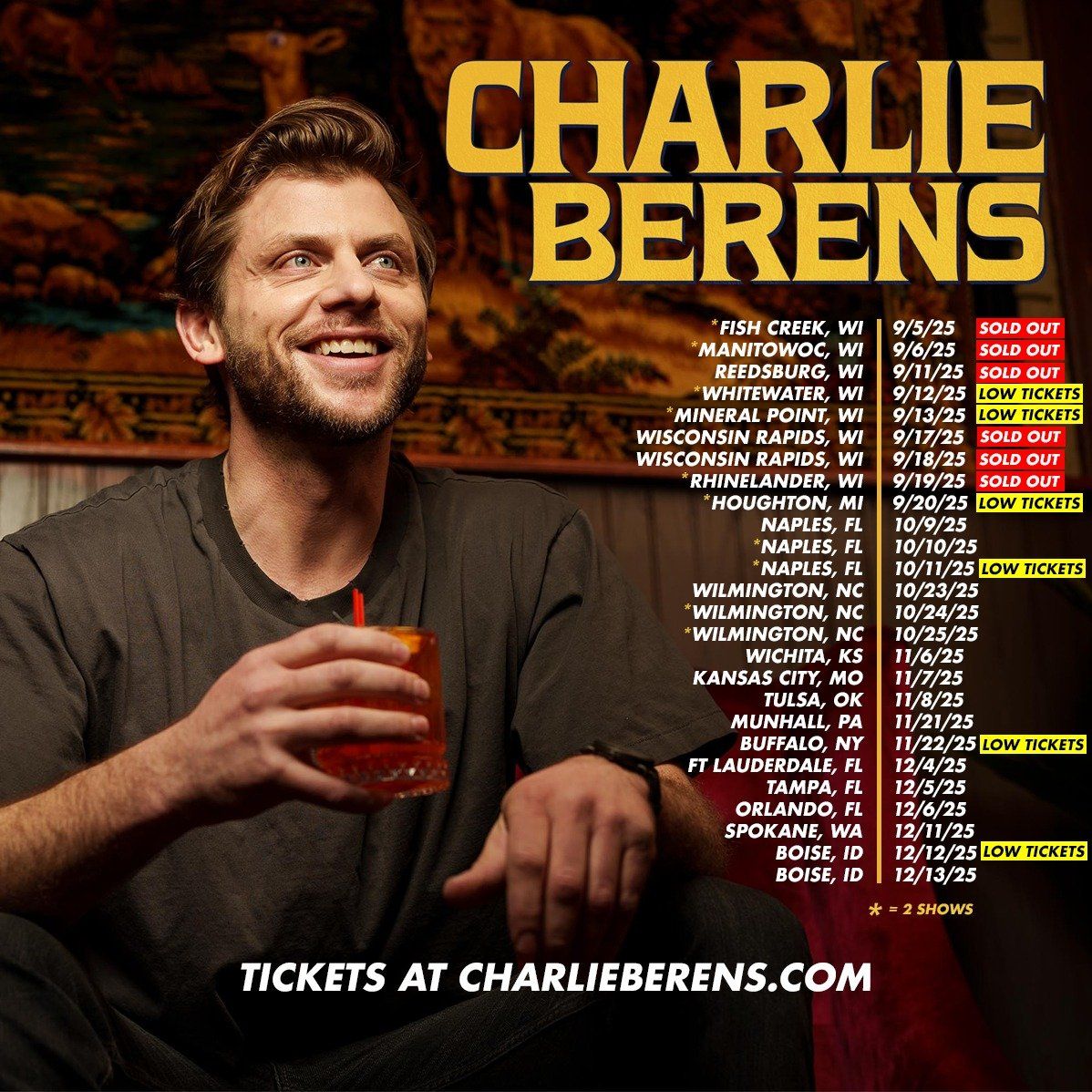 Charlie Berens, 21 February | Event in Salt Lake City | AllEvents
