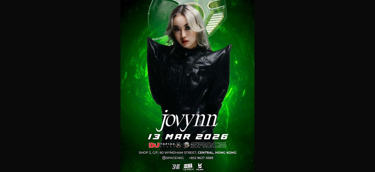 3月13號 爆紅女神 DJ Jovynn @ Space Club