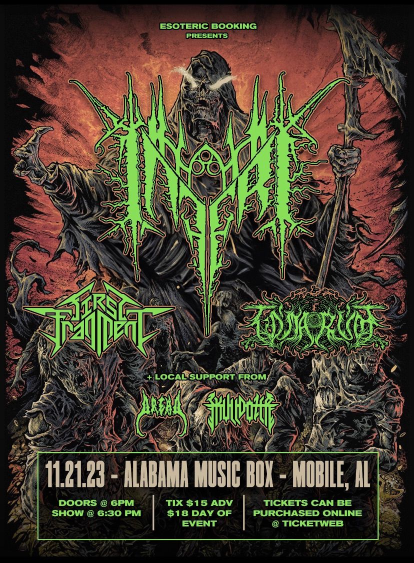 Inferi at Metro Music Hall, 23 June | Event in Salt Lake City | AllEvents