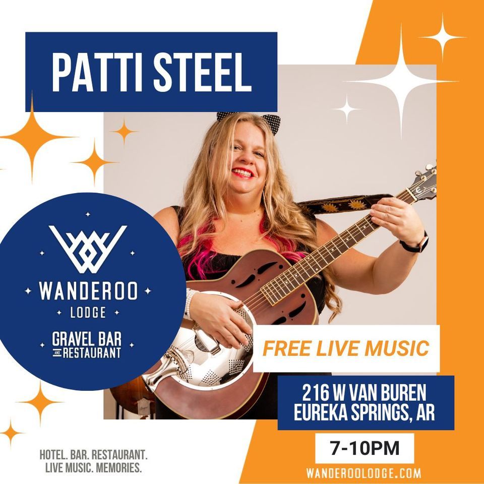 Patti Steel LIVE at the Gravel Bar at Wanderoo Lodge, Wanderoo Lodge