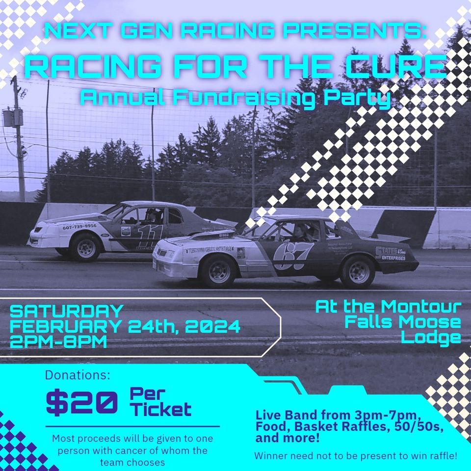 Next Gen Annual Fundraising/Racing For The Cure Party, Montour Falls