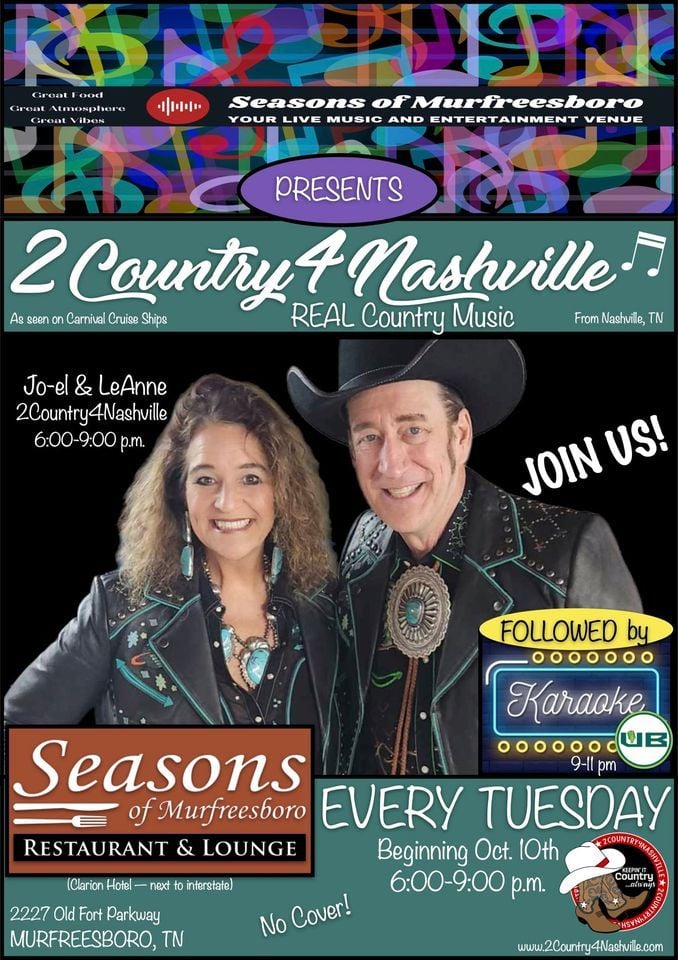 2Country4Nashville at Seasons of Murfreesboro , Seasons of Murfreesboro