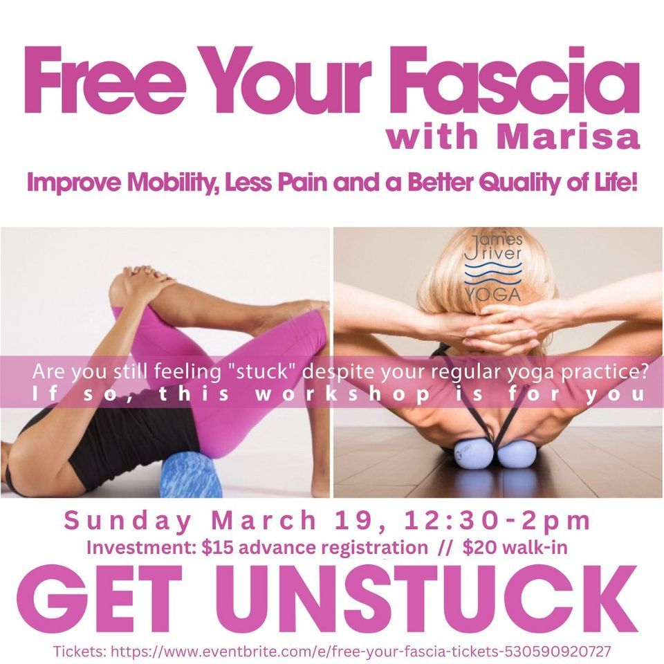 Free Your Fascia, James River Yoga, LLC, Forest, 19 March 2023