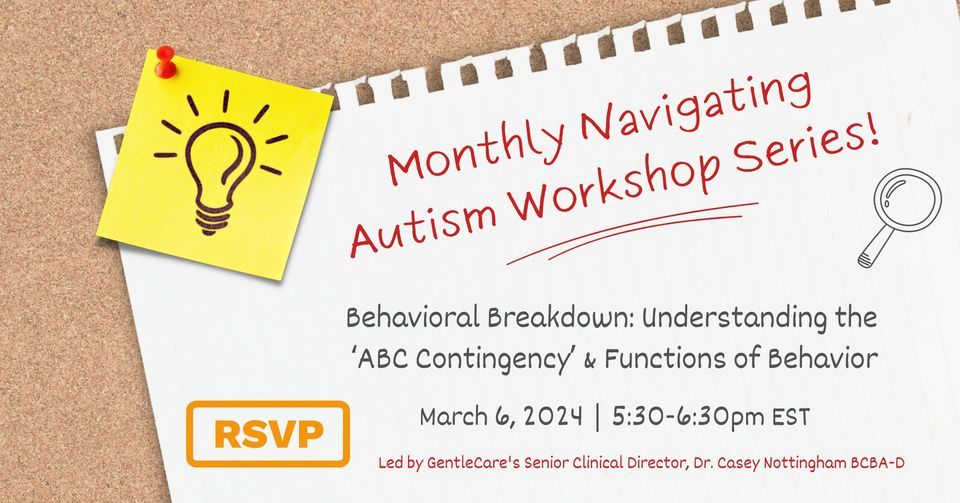 Understanding the ‘ABC Contingency’ & Functions of Behavior, 88 S ...