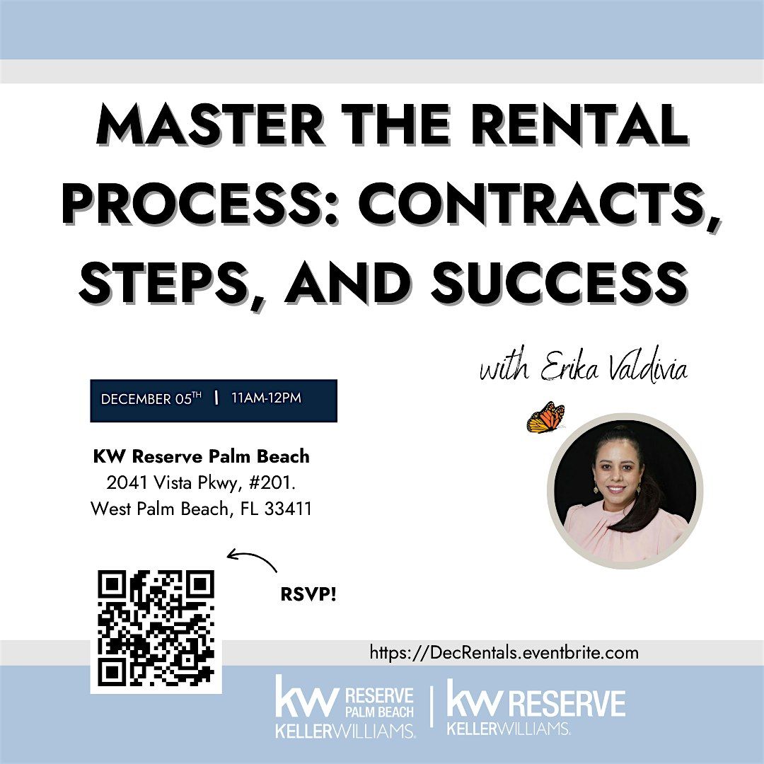 Master the Rental Process: Contracts, Steps & Success, 5 January | Event in West Palm Beach | AllEvents