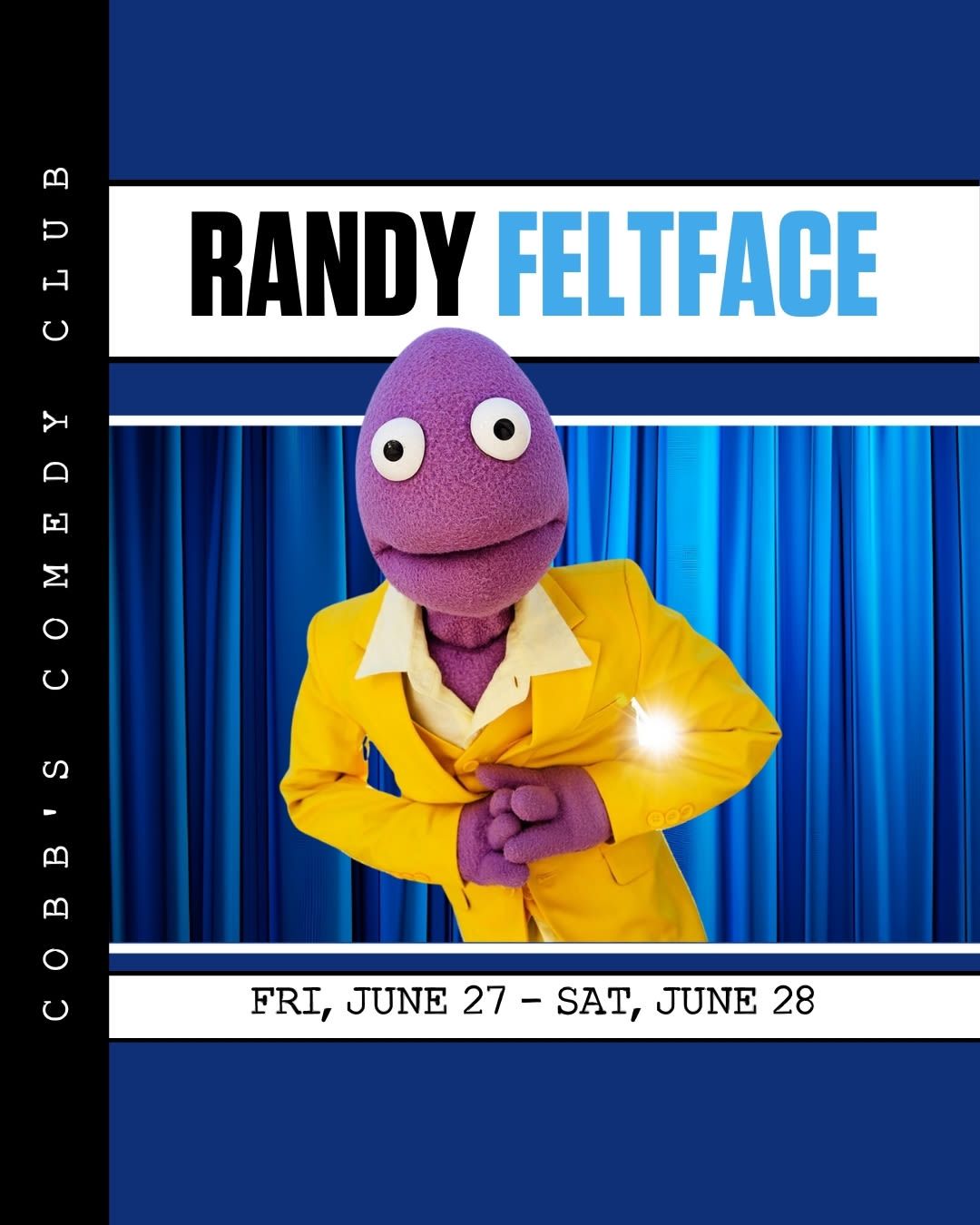 Randy Feltface at Funny Bone - Orlando, 2 May | Event in Williamsburg | AllEvents