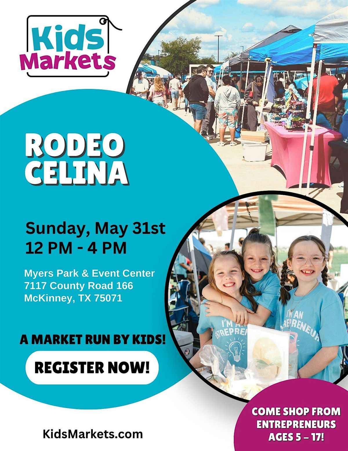 Kids Markets at Rodeo Celina, Myers Park & Event Center, McKinney, 31 ...