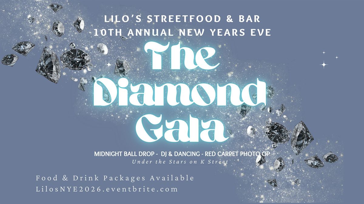 Diamond Gala: New Year's Eve at Lilo's & The Library in Lake Worth, 31 December | Event in Lake Worth