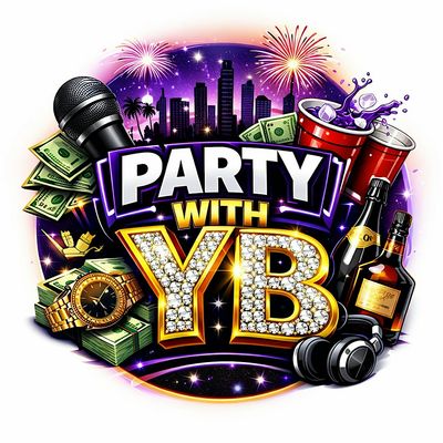 PARTY WITH YB logo