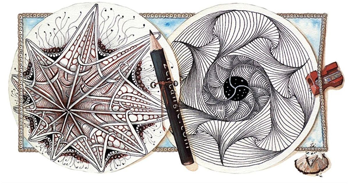 Christmas Zentangle: A Mindful Drawing Workshop in Brighton, 2 December | Event in Brighton | AllEvents