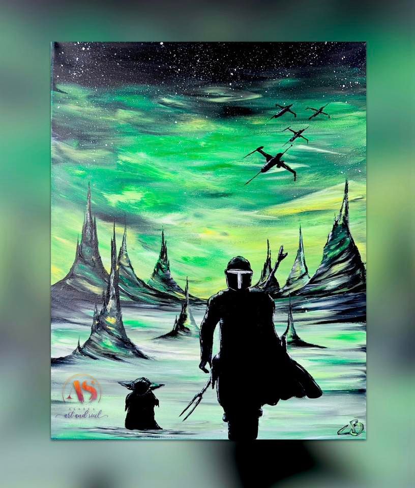 SOLD OUT! May the Fourth Be With You Paint Night!, Big Daddy's BarBQ
