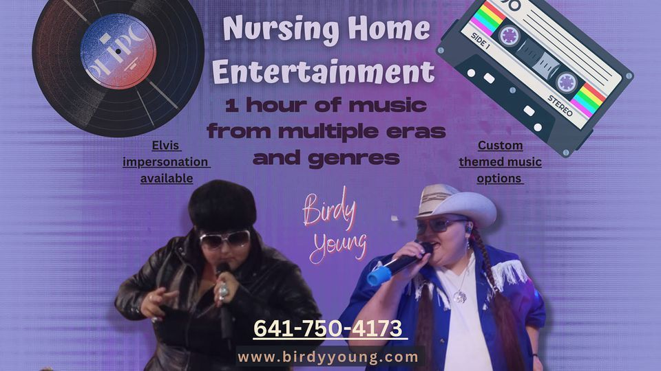 NURSING HOME ENTERTAINMENT Oakview Nursing HomeConrad, Ia, Oakview