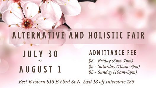 July Alternative And Holistic Fair Best Western Wichita North July 30 To August 1 Allevents In Holistic Fair Orthern Ohio 2022
