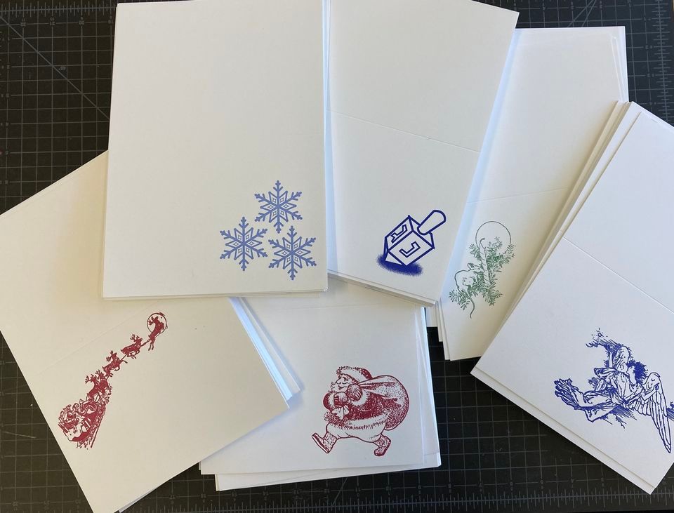 2023 Holiday Card An Introduction to Letterpress, Virginia