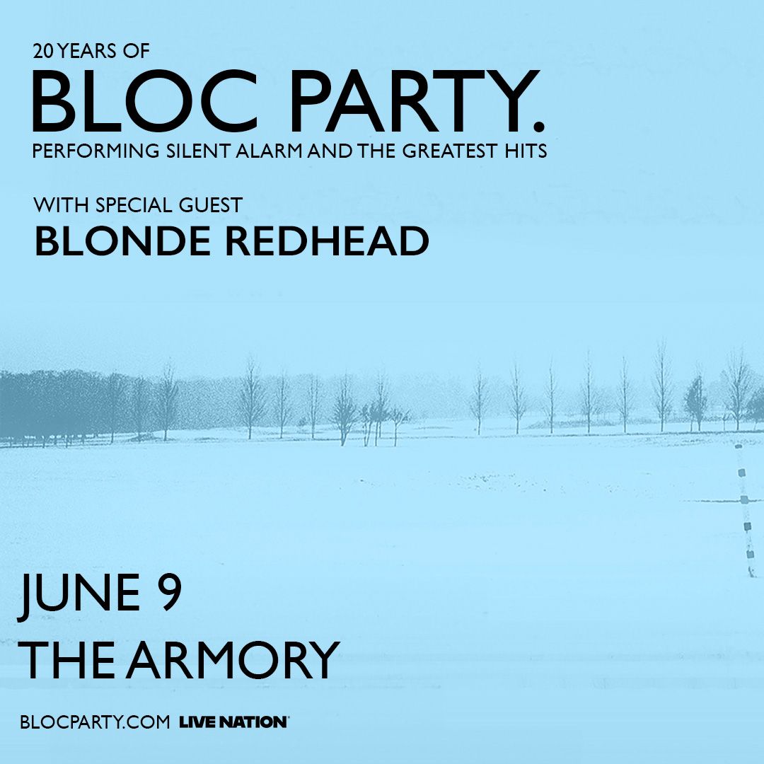 Bloc Party & Blonde Redhead, 8 June | Event in Minneapolis | AllEvents