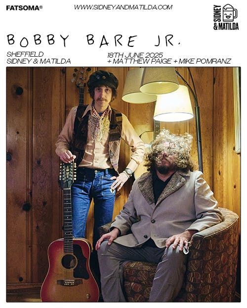 Bobby Bare Jr , 18 June | Event in Sheffield | AllEvents