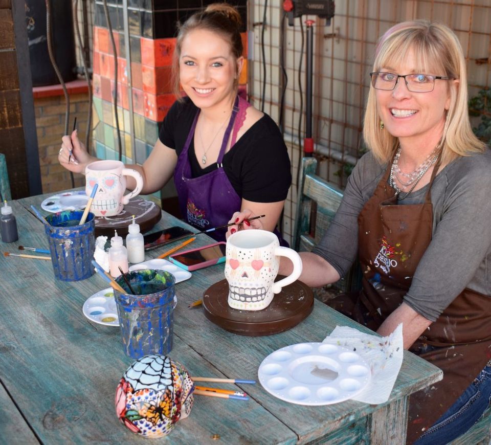 Sunday Funday Pottery Kelly Jo Designs By Wine South Valley 14 August