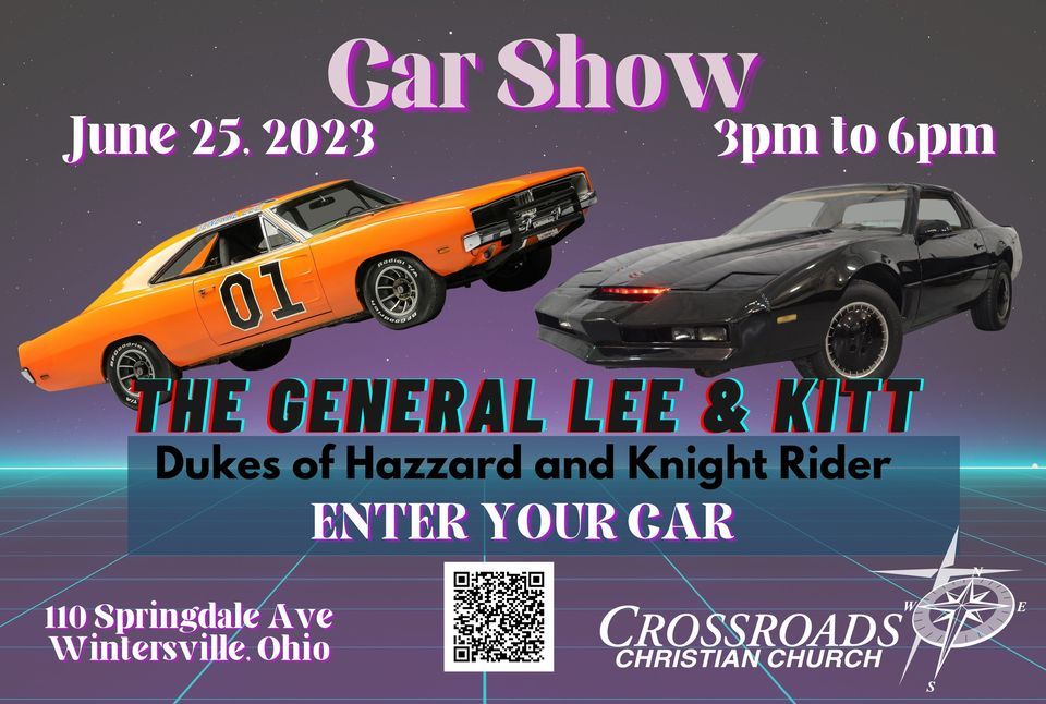 2nd Annual Crossroads Car Show Featuring The General Lee and K I T T