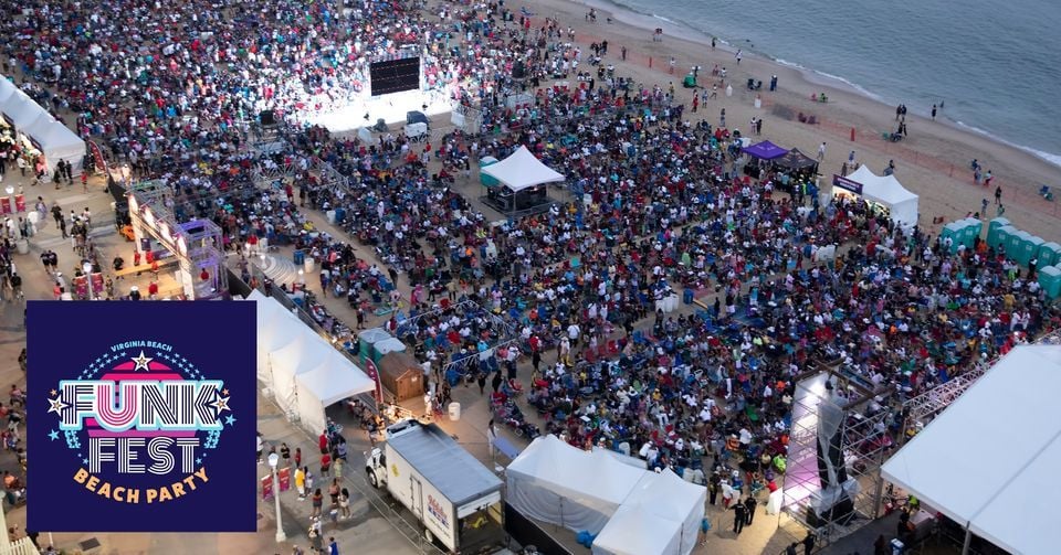 Virginia Beach Funk Fest Beach Party, On the beach at 29th Street, Fort