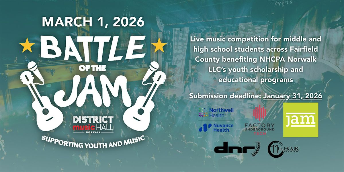 Battle of the Jam, 1 March | Event in Norwalk | AllEvents
