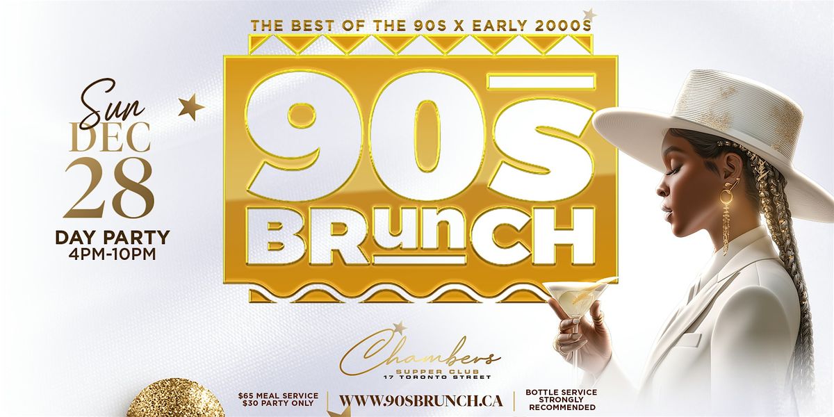 90s BRUNCH - The Day Party, 28 December | Event in Toronto | AllEvents