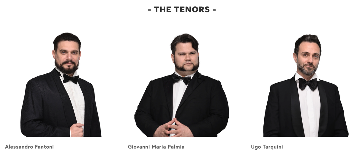 The Three Italian Tenors, 24 March | Event in Greenvale | AllEvents