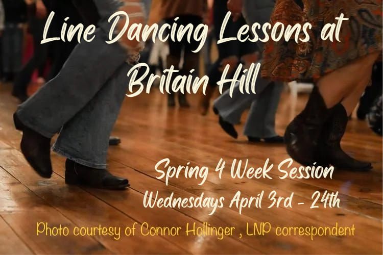 Spring Line Dance Lessons - 4 Week Program , Britain Hill Venue ...