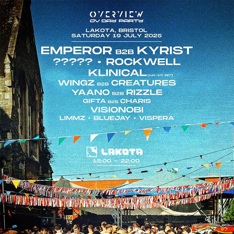 Overview Day Party, 19 July | Event in Bristol | AllEvents