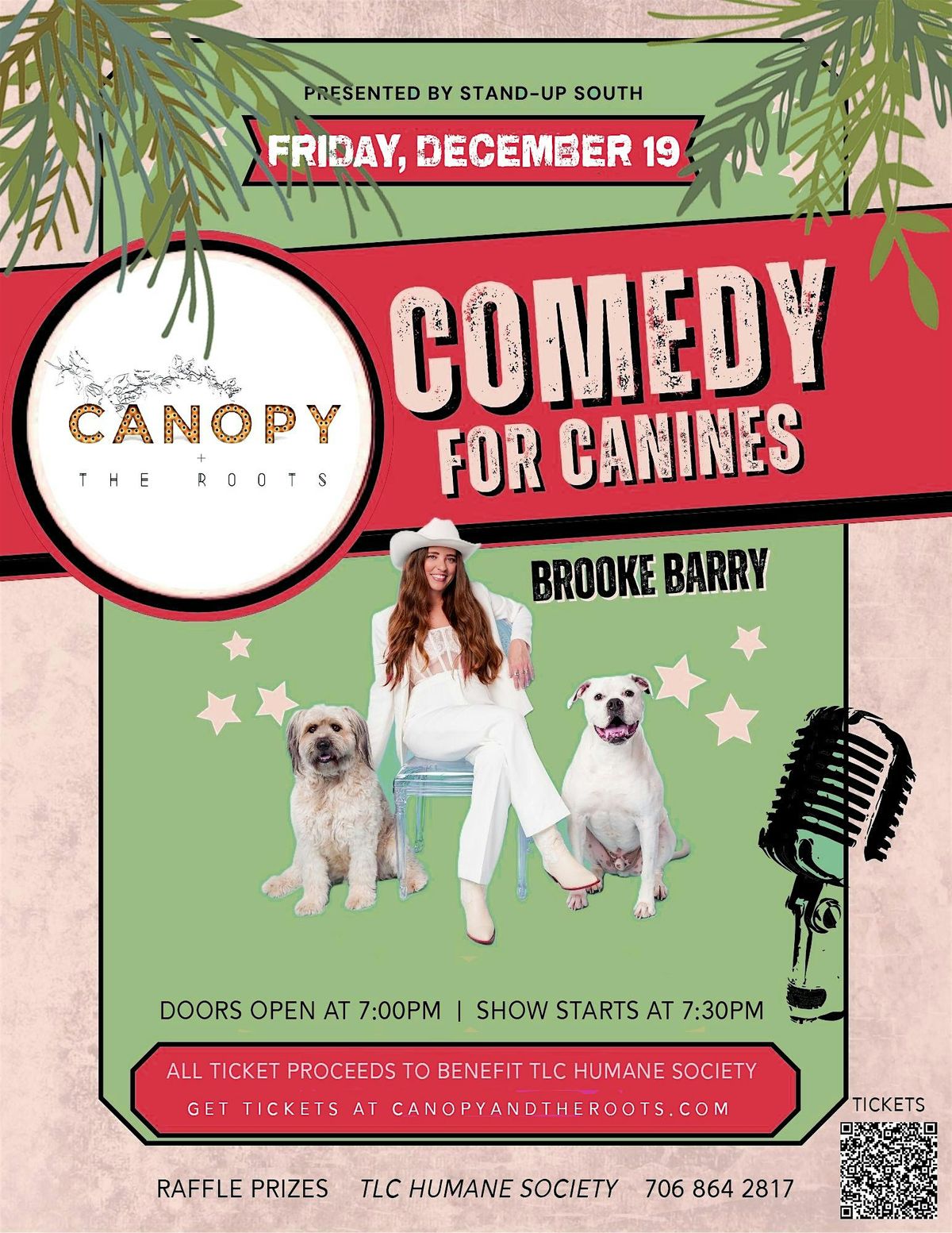 Comedy for Canines, 18 December | Event in Dahlonega | AllEvents