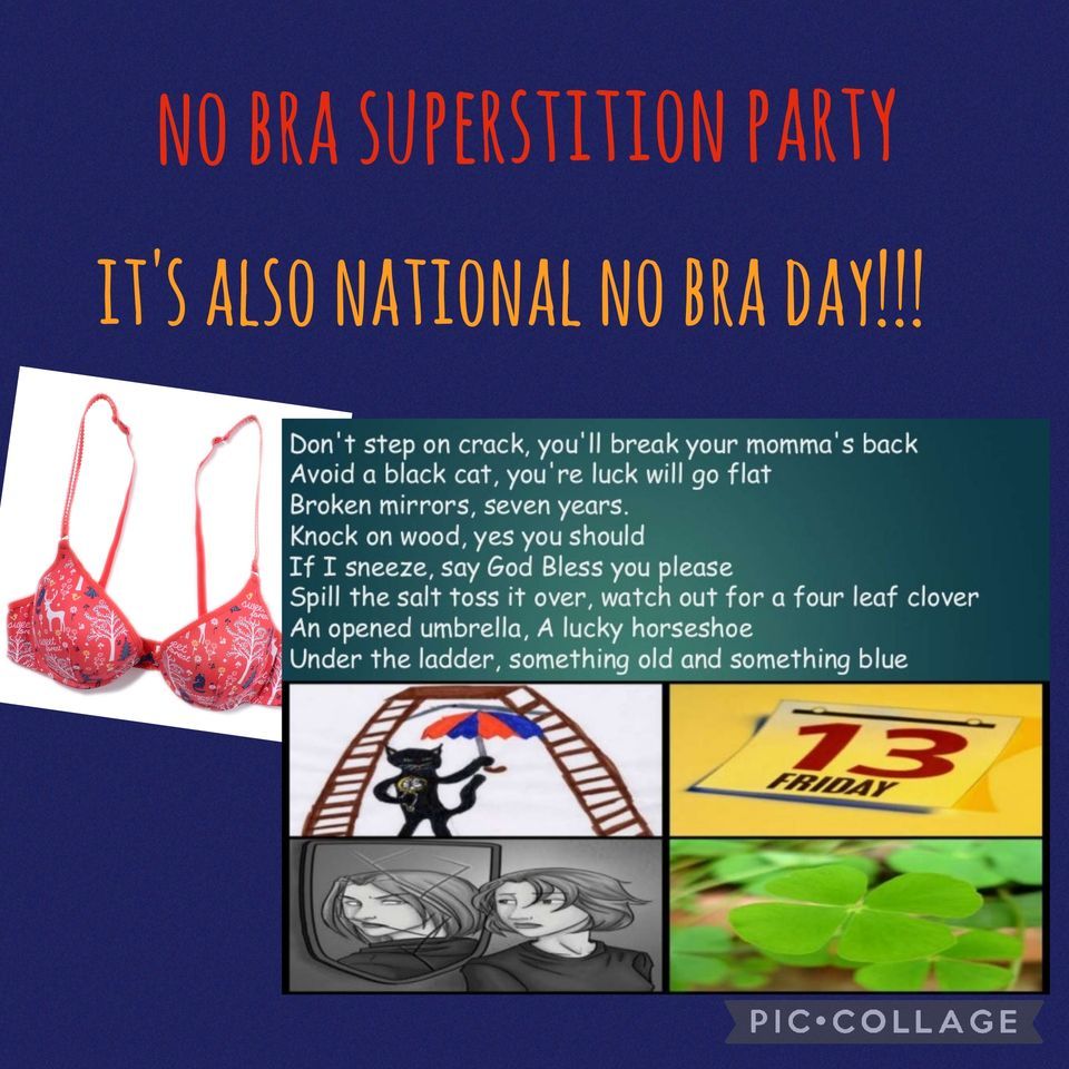 No Bra Superstition Party, Colebrook Lounge, Orwell, October 13 2023