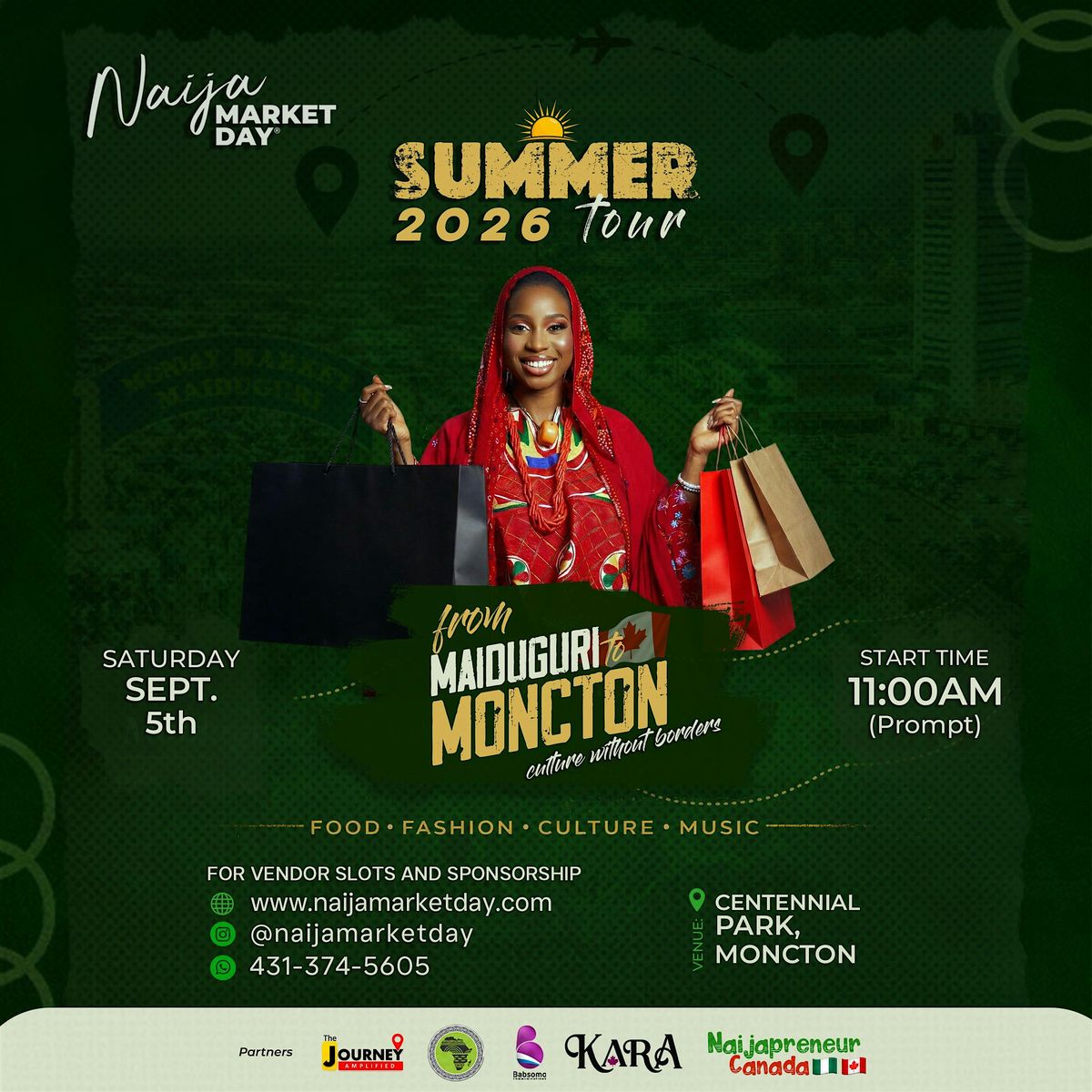 Naija Market Day - From Maiduguri To Moncton