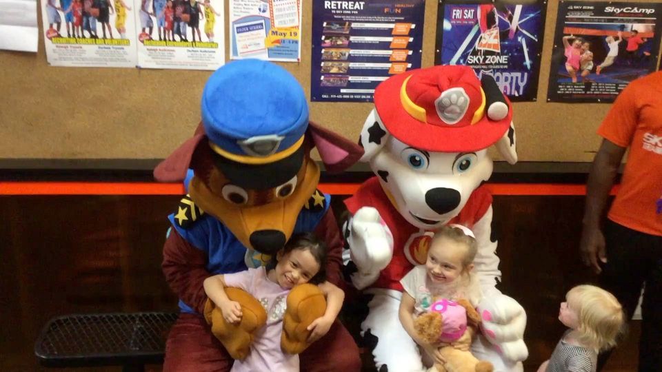 Paw Patrol is coming to Sky Zone!, Sky Zone Durham, NC, October 8 2023
