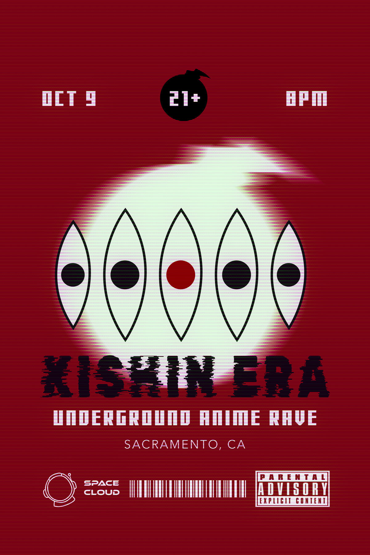 KISHIN ERA - UNDERGROUND ANIME RAVE, Reunion Underground, Sacramento, 9 ...