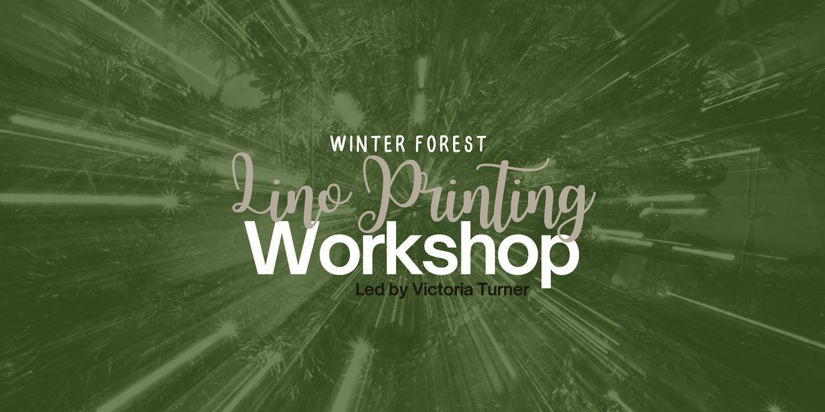 Winter Forest Lino Printing Workshop, 15 December | Event in Crewe | AllEvents