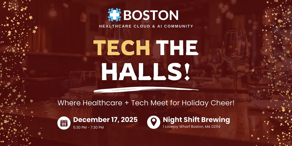 Tech the Halls, 17 January | Event in Boston | AllEvents